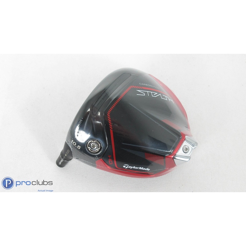 NEW! Left Hand TaylorMade Stealth-2 HD 10.5* Driver – Head Only w/adapter – 389878