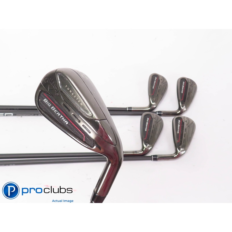 Nice Callaway ’23 BIG BERTHA 6-PW IRON SET – Cypher Senior Flex Graphite 447692