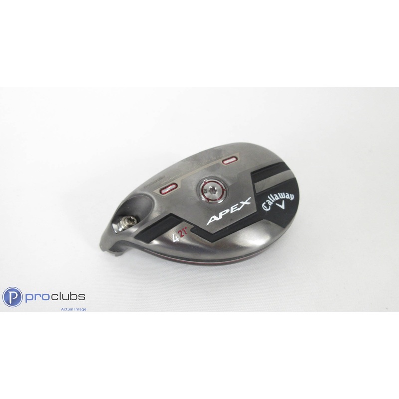 Nice! Left Handed Callaway 21′ Apex 21* 4 Hybrid – Head Only – 338996