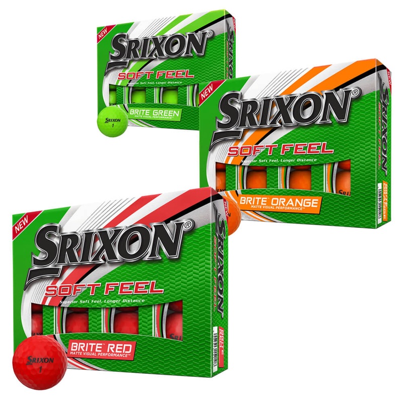 Srixon Soft Feel 12 Brite Golf Balls (Prior Generation) Women