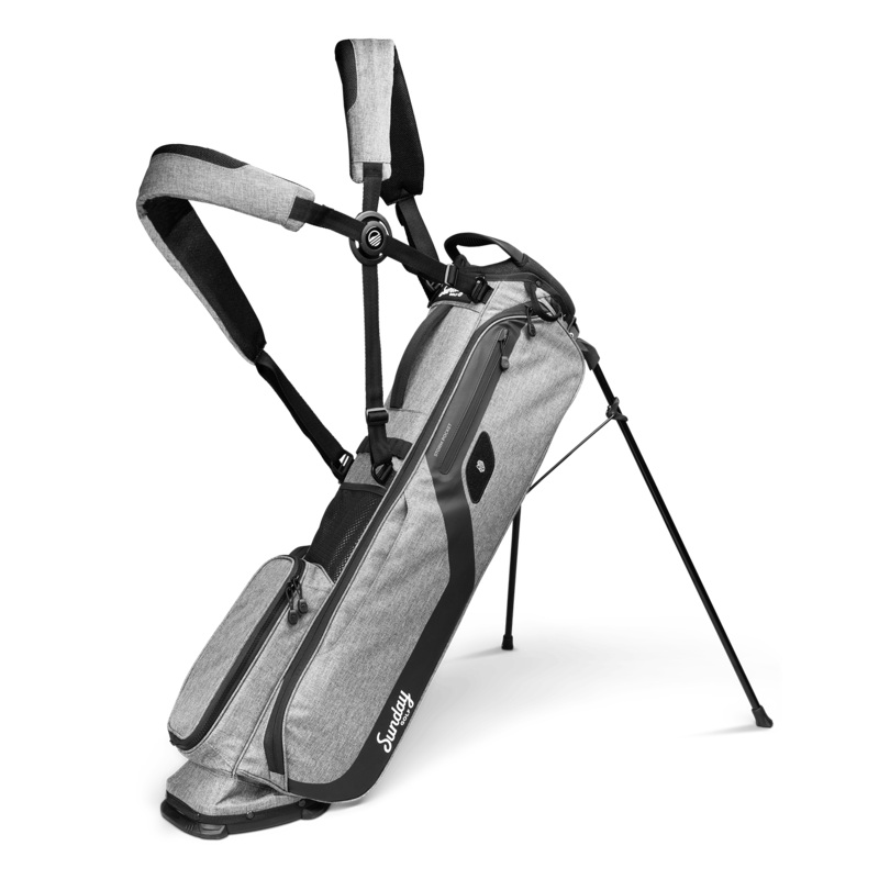 Sunday Golf El Camino | Heather Gray Mid Size Stand Bag