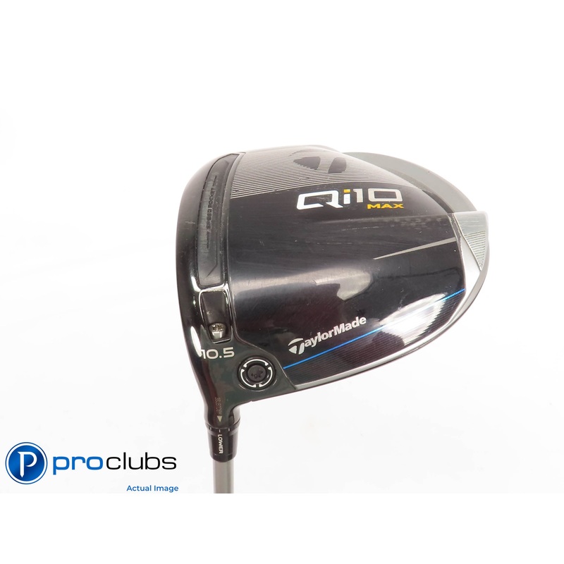Left Handed TaylorMade Qi10 MAX 10.5* DRIVER – Speeder NX 50 Stiff Flex 437878