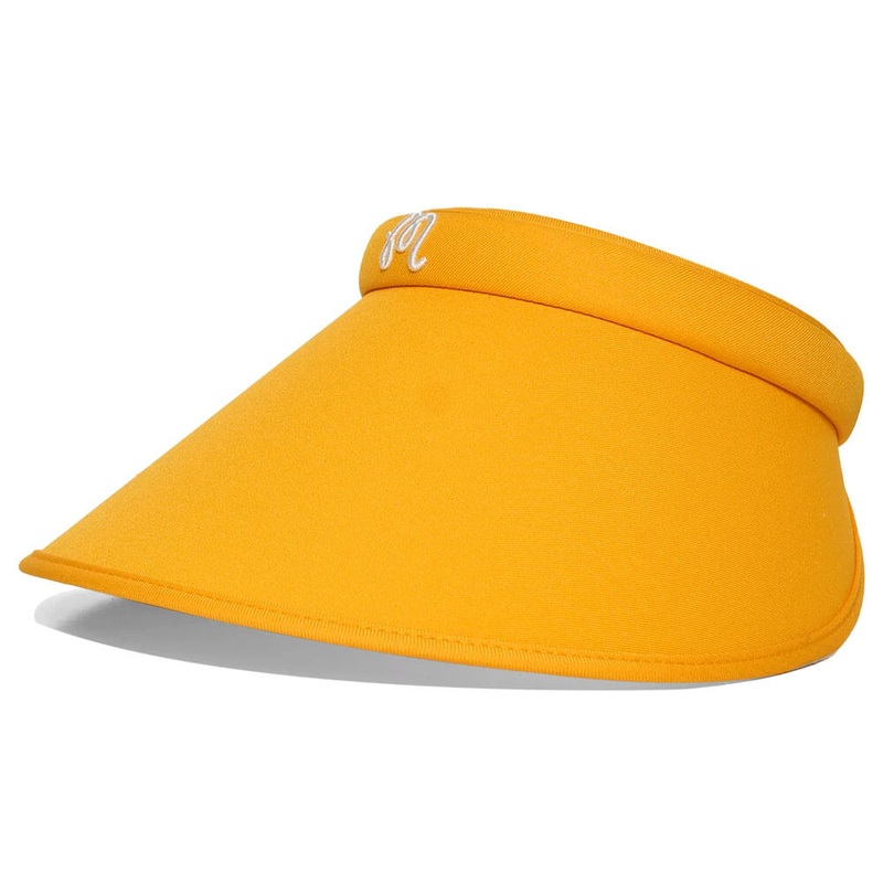 Malbon Claire Golf Visor Gold – SS25 Women