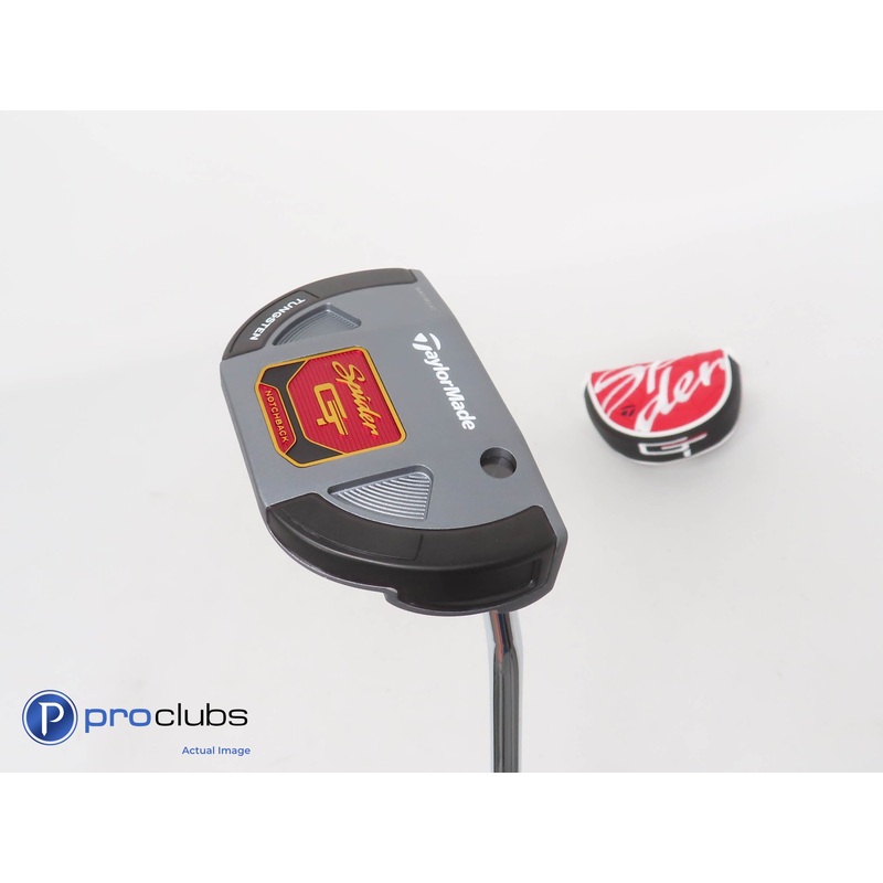 New! TaylorMade Spider GT Notchback 35″ Putter w/ HC – TM SS Pistol GTR – 340458