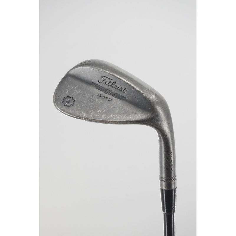Titleist Vokey SM7 Jet Black 54 Degree Wedge R Flex 34.75″