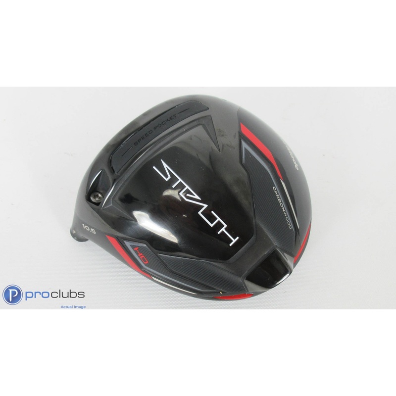 Excellent! Left Handed TaylorMade Stealth HD 10.5* Driver – Head Only – 354709