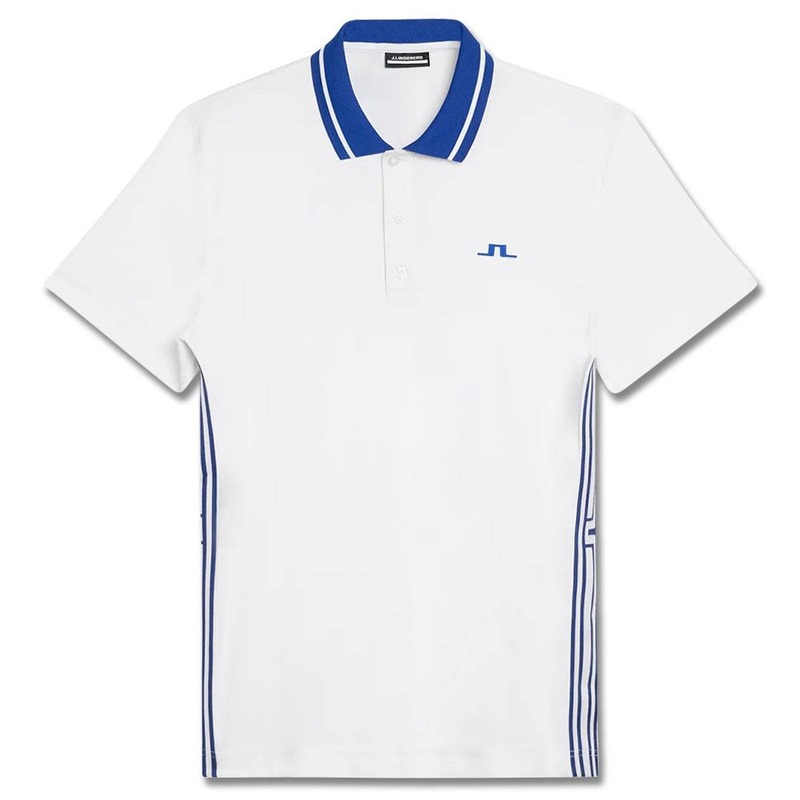 J.Lindeberg Taiden Slim Fit Golf Polo White – 24 Men