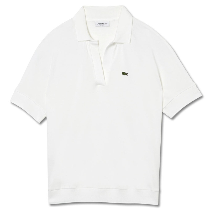 Lacoste Loose Fit Flowy Pique Golf Polo 2023 Women