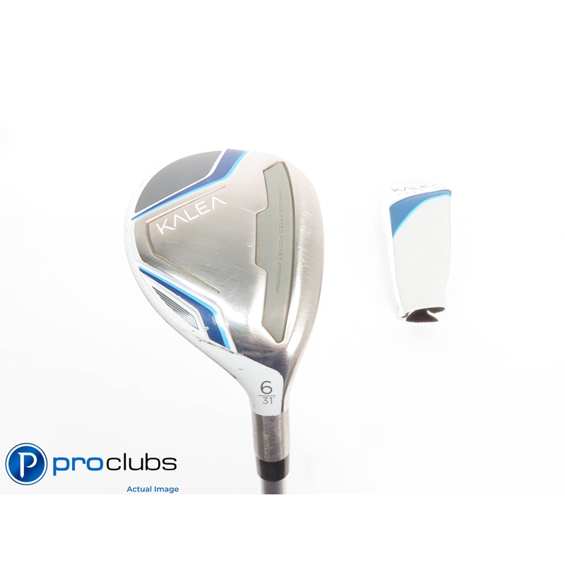 Ladies TaylorMade KALEA Premier 31* 6 HYBRID w/Cover – TM 40 Ladies Flex 432025