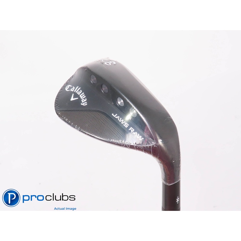 New! Callaway Jaws Raw Black Z-Grind 60*(8*) Wedge – TT Elevate X-Flex – 447621