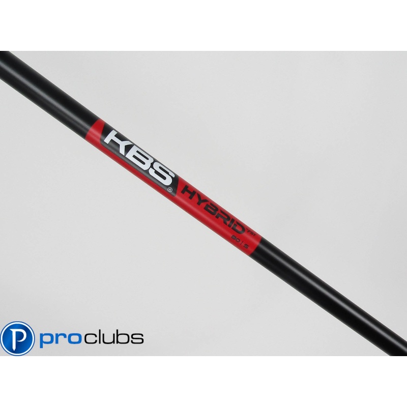 NEW KBS 80g STIFF FLEX GRAPHITE HYBRID SHAFT .370  #433188