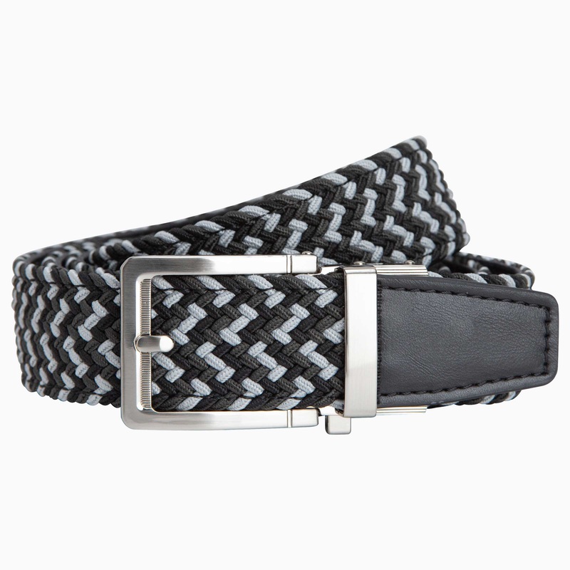 Nexbelt Braided Charcoal Golf Belt 1.38″ [35mm]