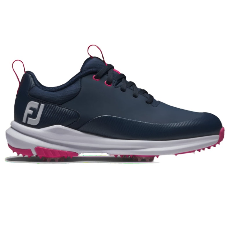 FootJoy Tour Rival Ladies Golf Shoes – Navy/White/Pink