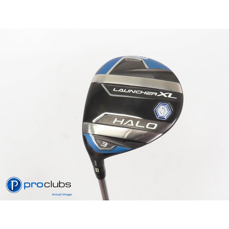 Left Handed Cleveland HALO XL 15* 3 Wood – Mitsubishi Fubuki 50g Stiff – 399746