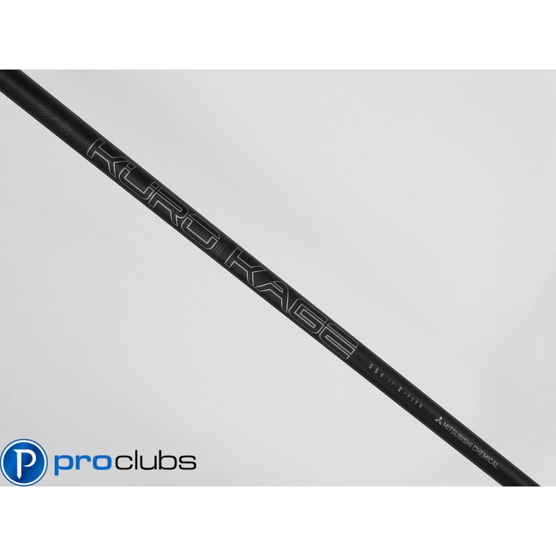 NEW KURO KAGE 5TH GEN BLACK 55 X-FLEX DRIVER SHAFT w/ TaylorMade Adapter #420398
