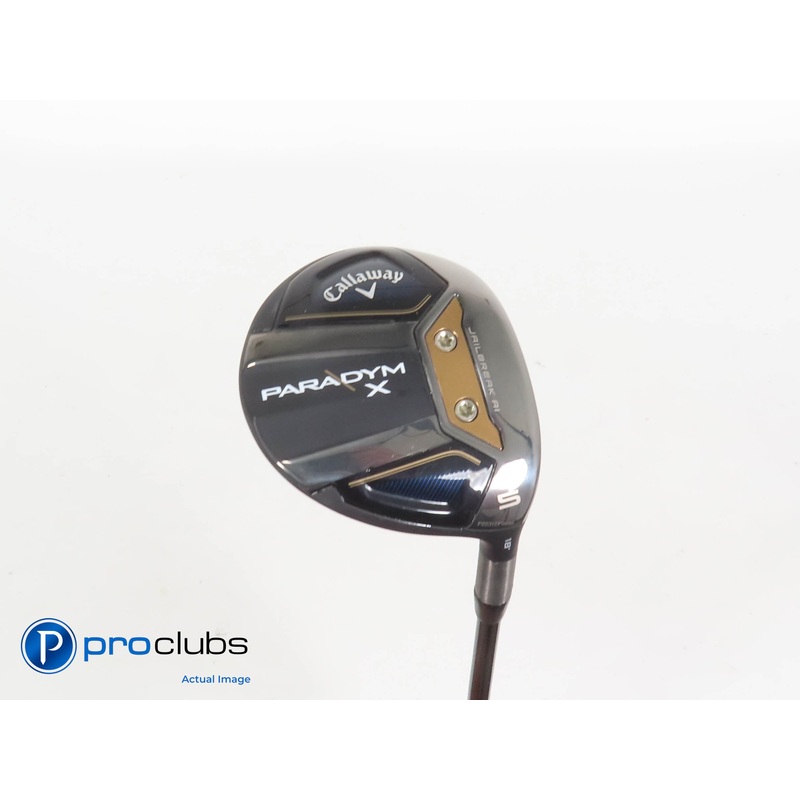 Nice Ladies Callaway PARADYM X 18* 5 WOOD – Accra FX 140 M0 Ladies Flex 410956