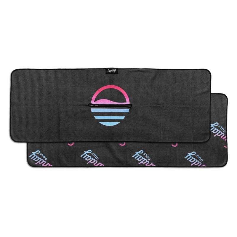 Sunday Golf Hometown Golf Towel | Miami Vice