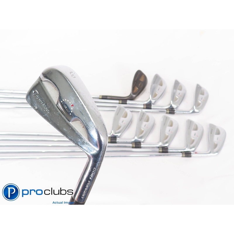 TaylorMade RAC MB 3-PW,52*,56* IRON SET -Rifle 6.0 Stiff Flex Steel +1/2″ 447788