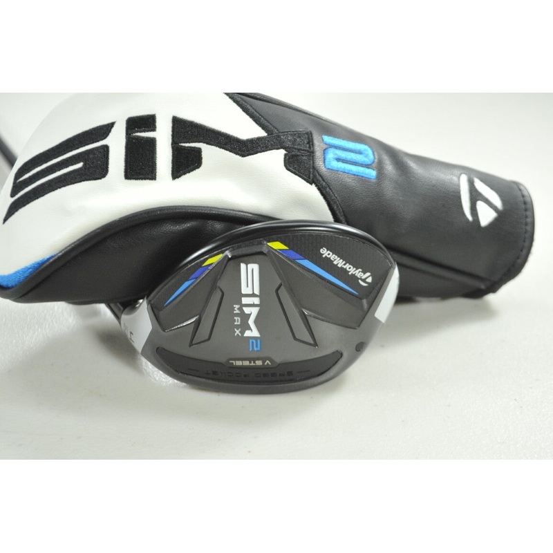 TaylorMade SIM2 Max Rescue 4-22* Hybrid Regular Flex Right Graphite MINT #194177