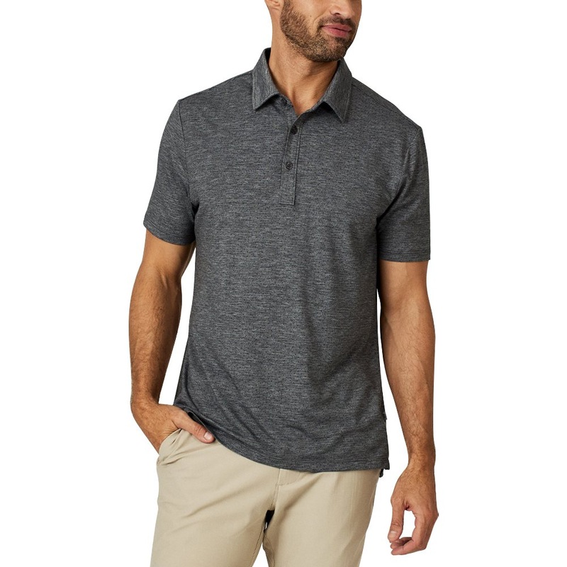 7Diamonds Nikos Golf Polo Charcoal – SS/FA23 Men