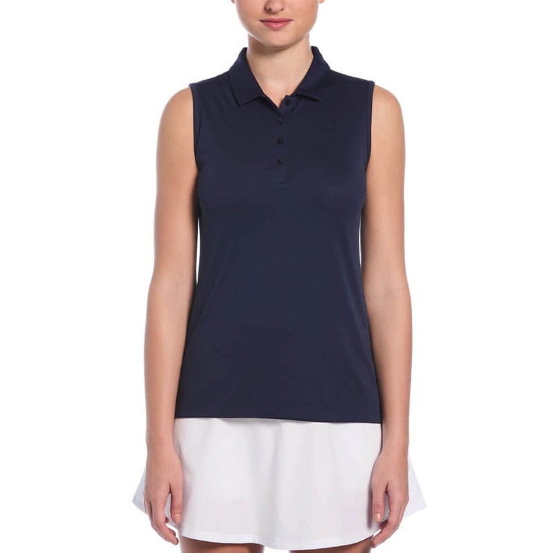 Callaway Sleeveless Tournament Golf Polo Peacoat – SP25 Women
