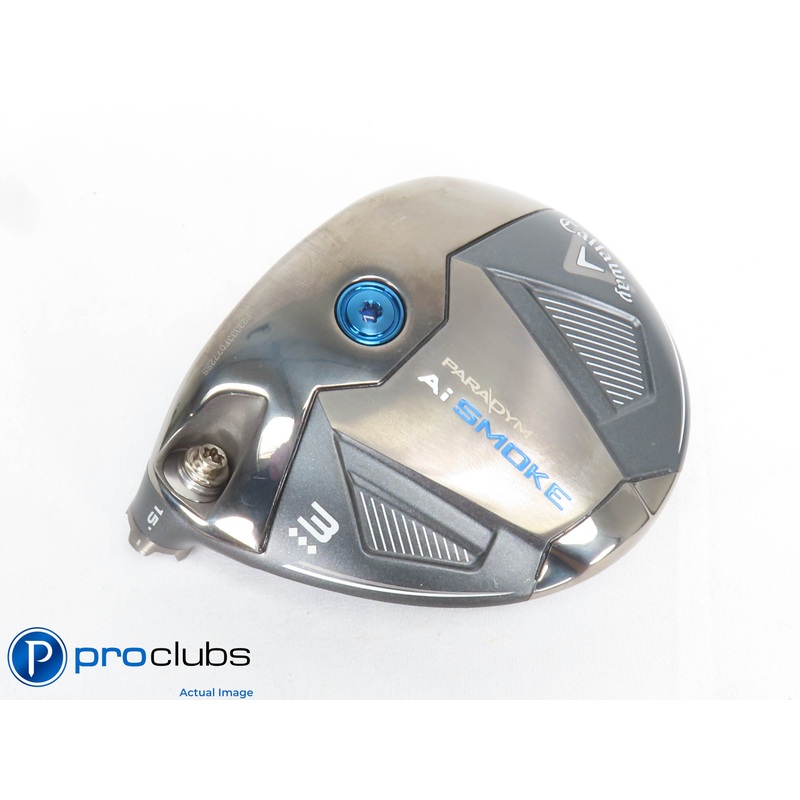 Mint! Left Handed Callaway PARADYM Ai Smoke Triple Diamond 15* 3 Wood – 430625