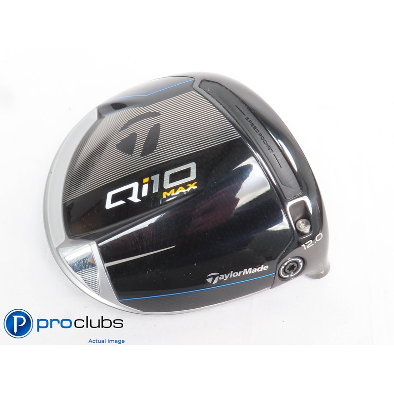 Nice TaylorMade Qi10 MAX 12* Driver HEAD ONLY 428512