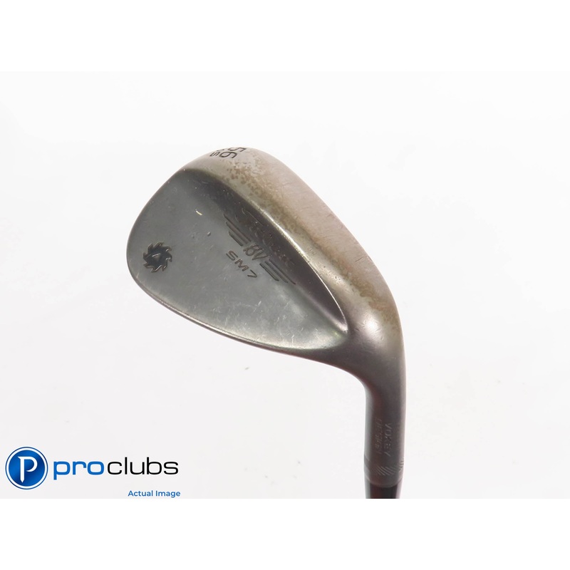 Titleist Vokey SM7 Black 56*(10*) WEDGE S-Grind- KBS 120 Stiff Flex Steel 439639
