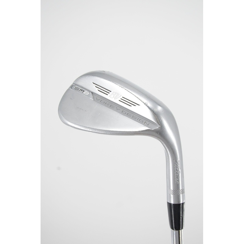 Titleist Vokey SM8 Tour Chrome 54 Degree Wedge S Flex 36.5″