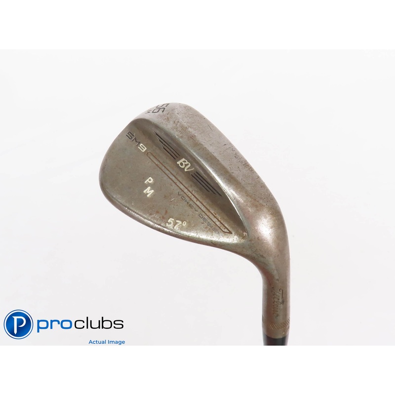 Tour Issue Titleist Vokey SM9 RAW 56*(8*) WEDGE M-Grind – S400 Stiff Flex 438873