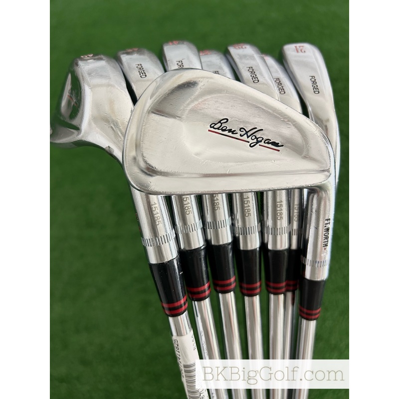Ben Hogan Fort Worth Forged Iron Set 3-P / True Temper Apex 4 Stiff