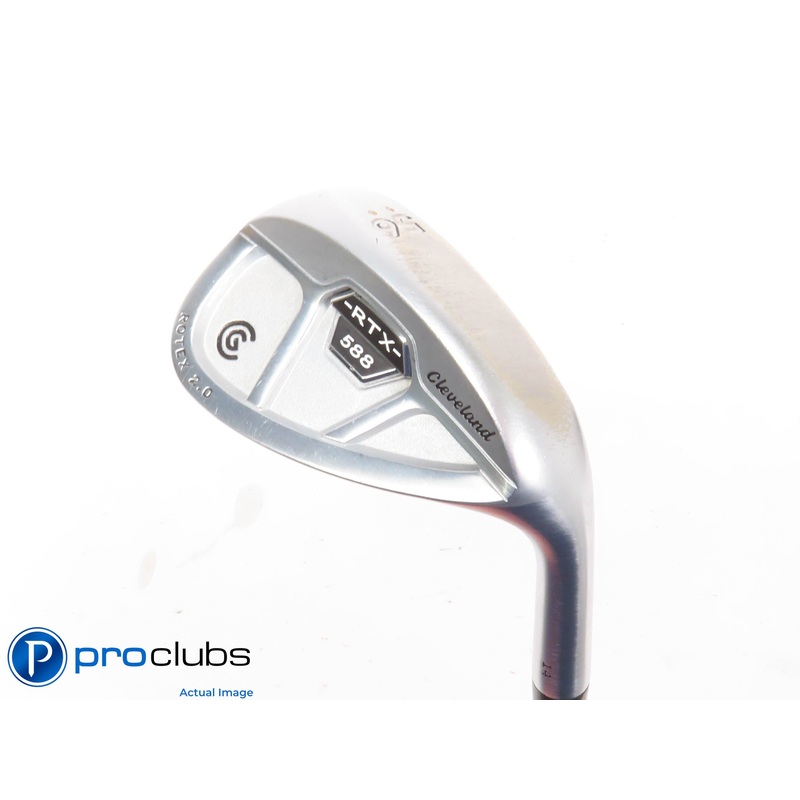 Cleveland RTX 588 Rotex 2.0 Chrome 56*(14*) WEDGE – DG Wedge Flex Steel 434141