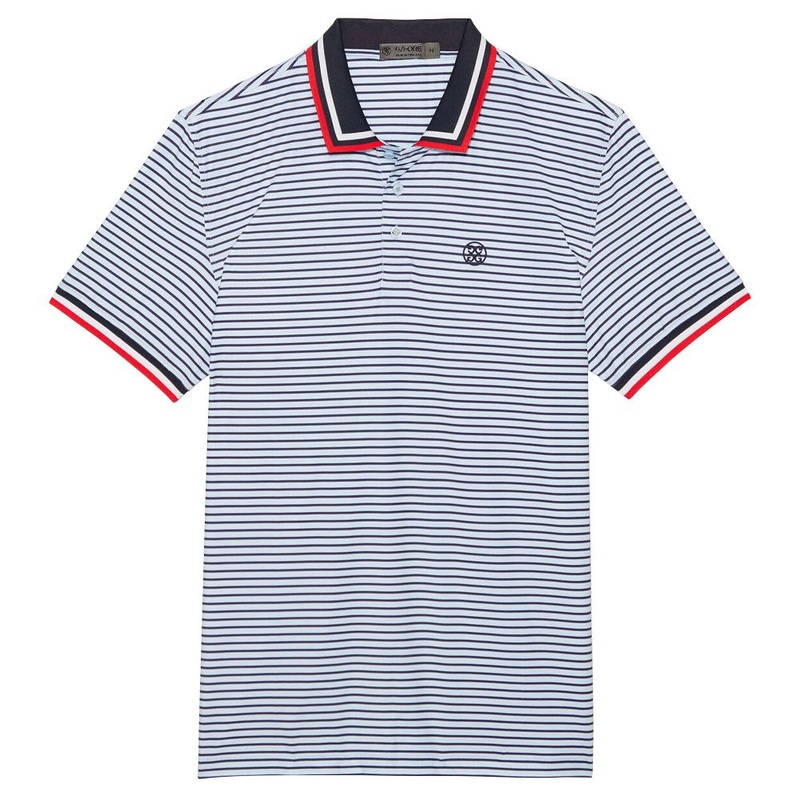 Gfore Skull & T’s 3D Tech Jersey Golf Polo 2023