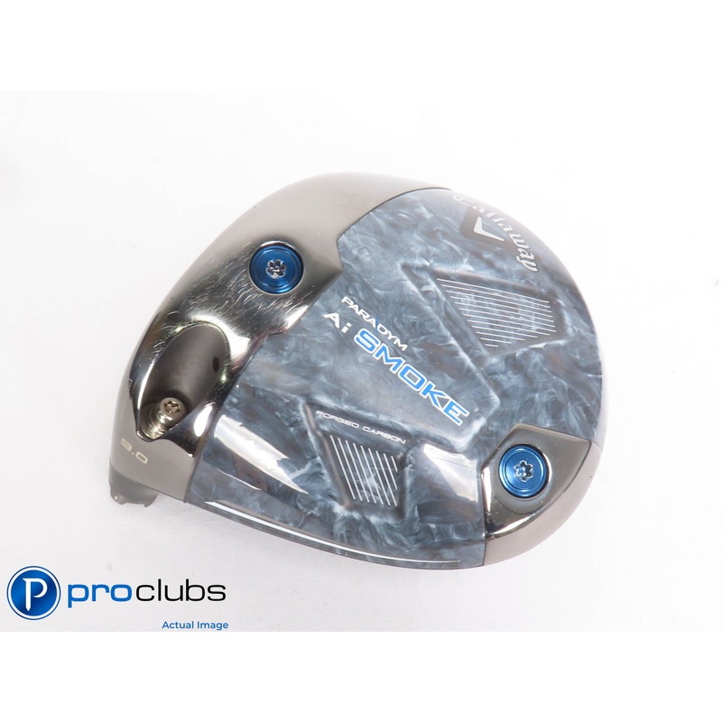 Left Hand Callaway Paradym Ai Smoke Triple Diamond 9* Driver – Head Only #428167