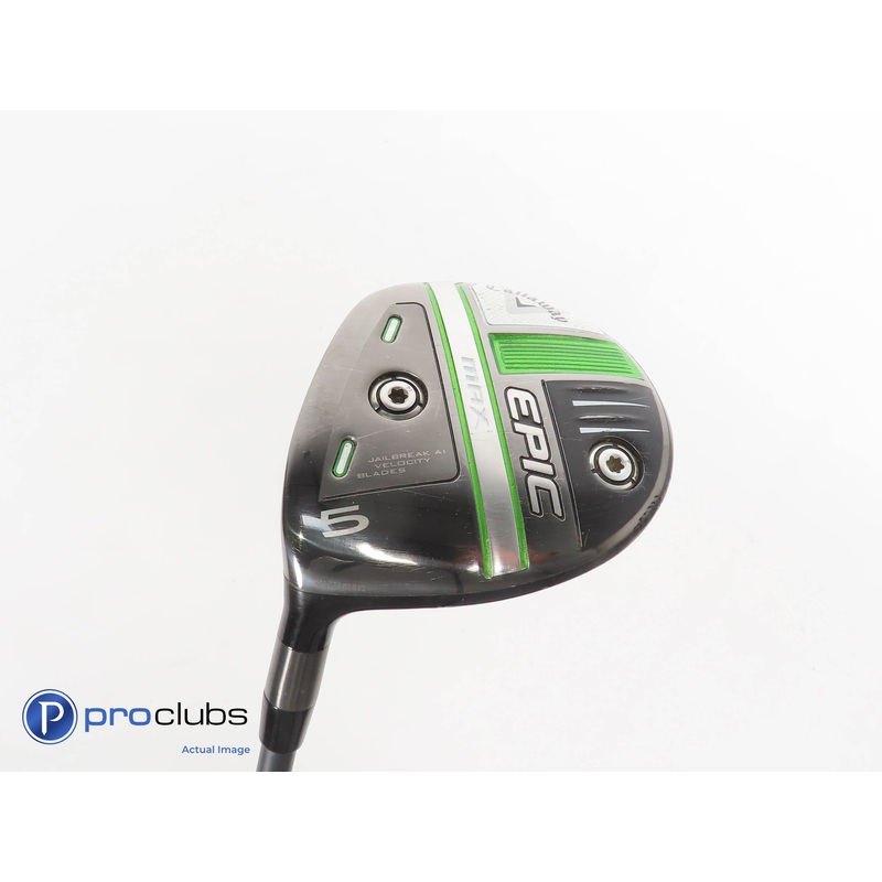 Left Handed Callaway Epic MAX 18* 5 Wood – HZRDUS iM10 60g Regular Flex 329527