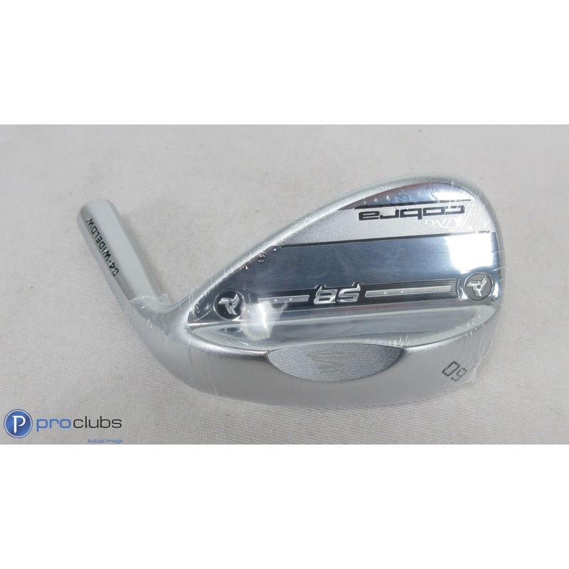 NEW! Cobra King SB 60* (04*) Widelow Grind Wedge – Head Only – R/H 400189