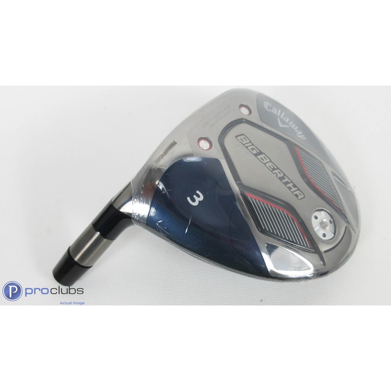 New! Left Handed Callaway Big Bertha B21 15* 3 Wood – Head Only – 335826