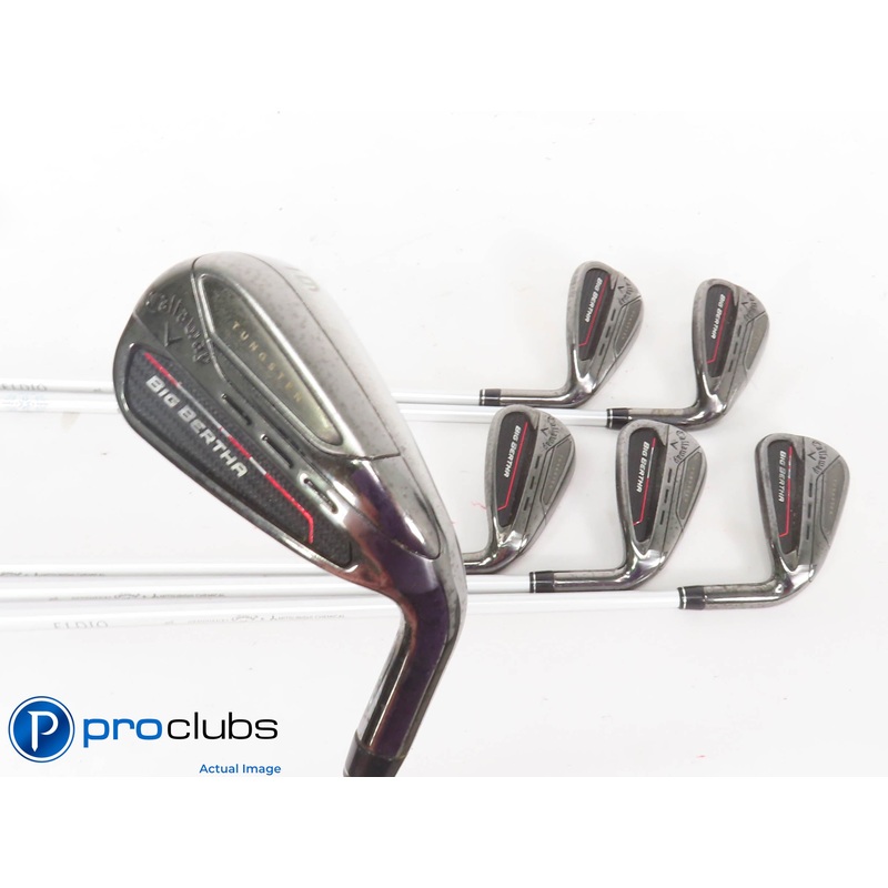 Nice Ladies Callaway ’23 BIG BERTHA 6-PW,AW IRON SET – Eldio Ladies Flex 437559