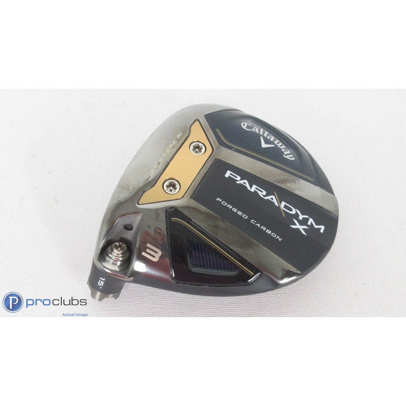 Nice! Left Handed Callaway Paradym X 15* – 3 Wood – Head Only – L/H 380122