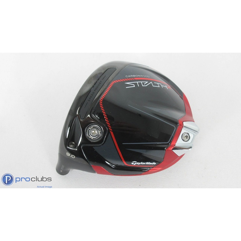 Nice! Left Handed TaylorMade Stealth-2 9.0* Driver – Head Only – L/H 383805