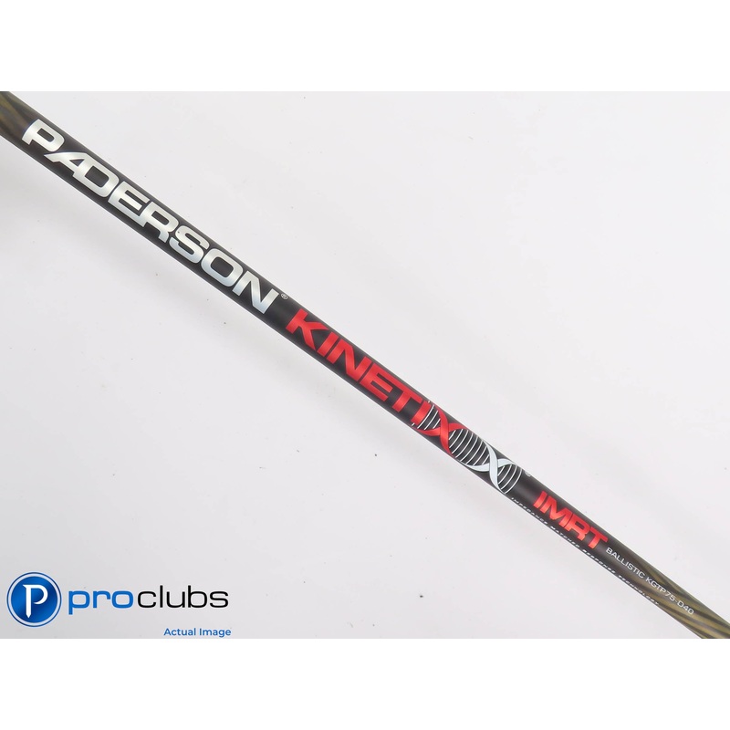 PADERSON KINETIXX IMRT BALLISTIC KGTP75-D40 X-FLEX DRIVER SHAFT Titleist Tip