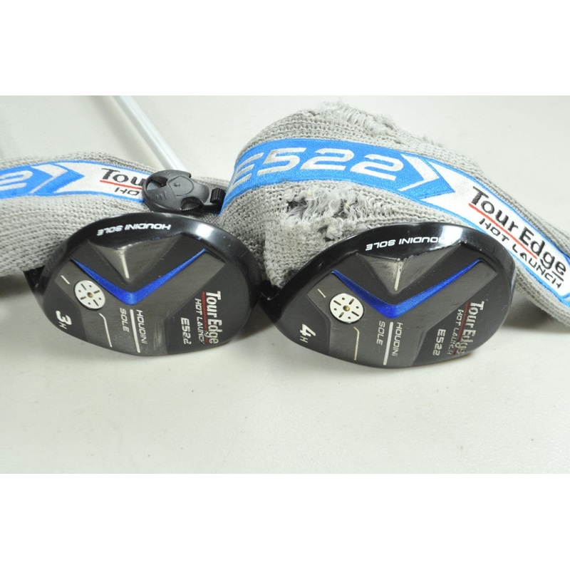 Tour Edge Hot Launch E522 3 and 4 Hybrid Set Senior Flex Right Graphite # 198782
