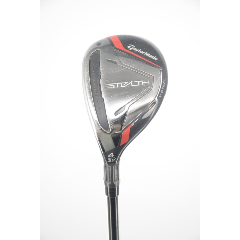 Lefty TaylorMade Stealth Rescue 4 Hybrid R Flex 40.25″