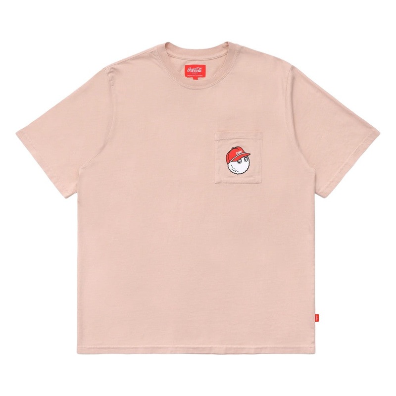 Malbon x Coca Cola Spencerian Block Golf T-Shirt Mauve – 24 Men