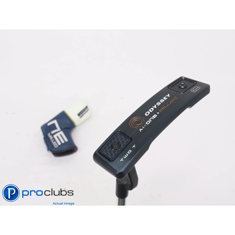 Mint! Left Handed Odyssey Ai-One Milled Two T CH 35″ Putter w/ HC – 446644