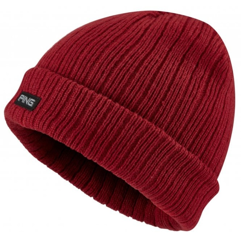 PING Kendal Golf Beanie – Red