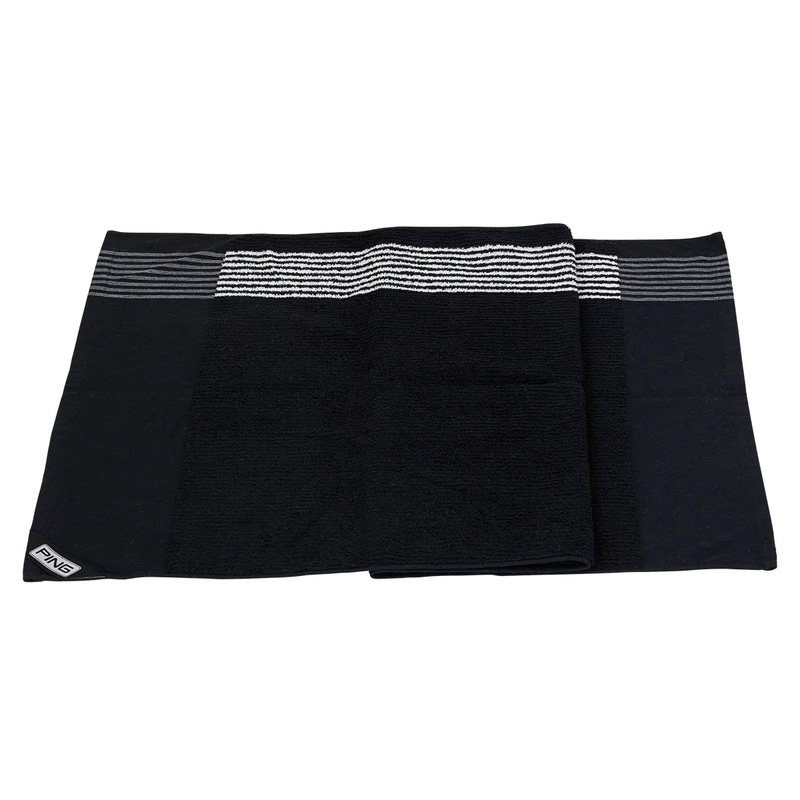 Ping Players Golf Towel – Black