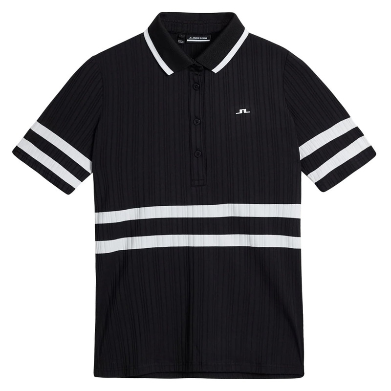 J.Lindeberg Moira Golf Polo Black – FW23 Women