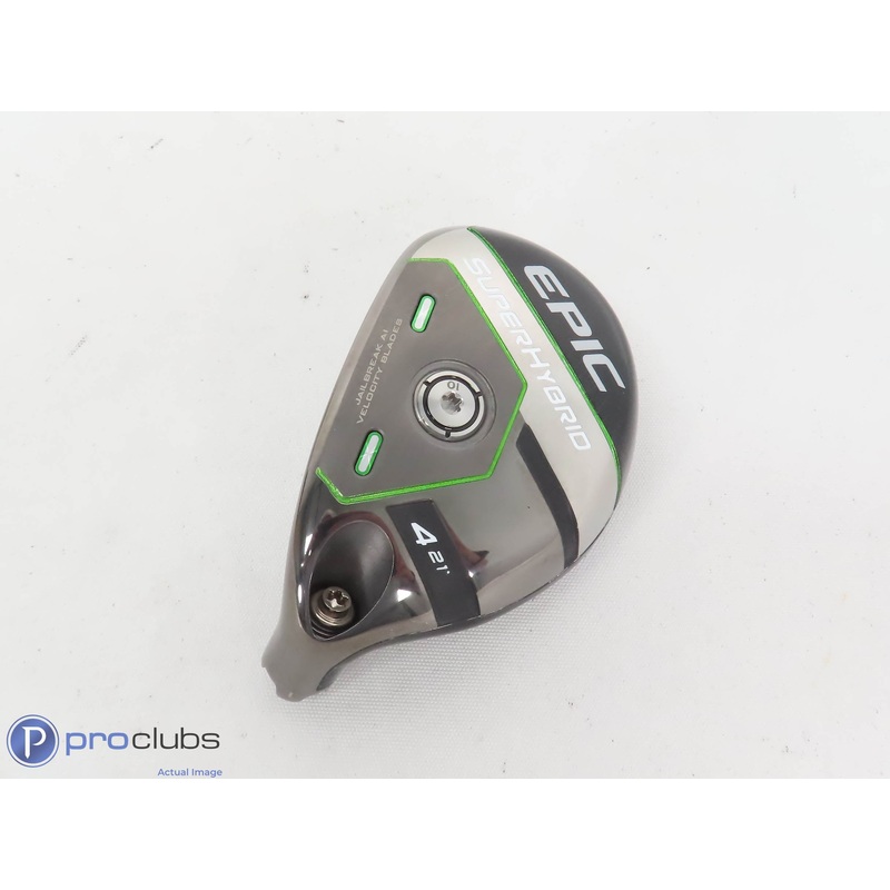 Left Handed Callaway Epic Super Hybrid 21* #4 – Head Only – 343106