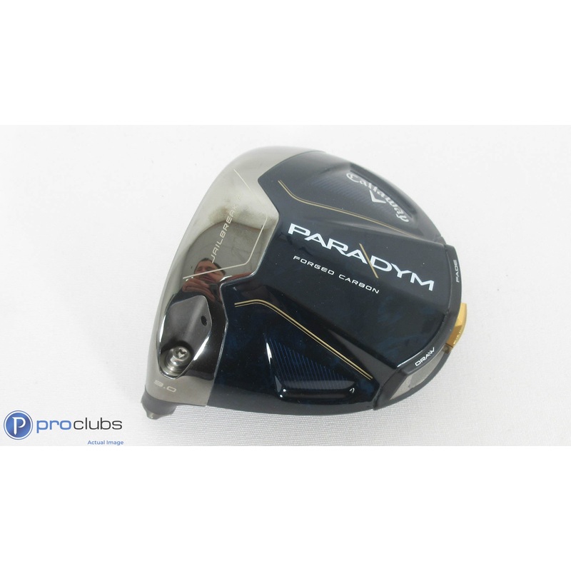 Left Handed! Callaway Paradym 9.0* Driver -Head Only- 380331